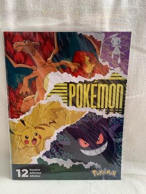 NIP Pokémon Set of 12 Posters